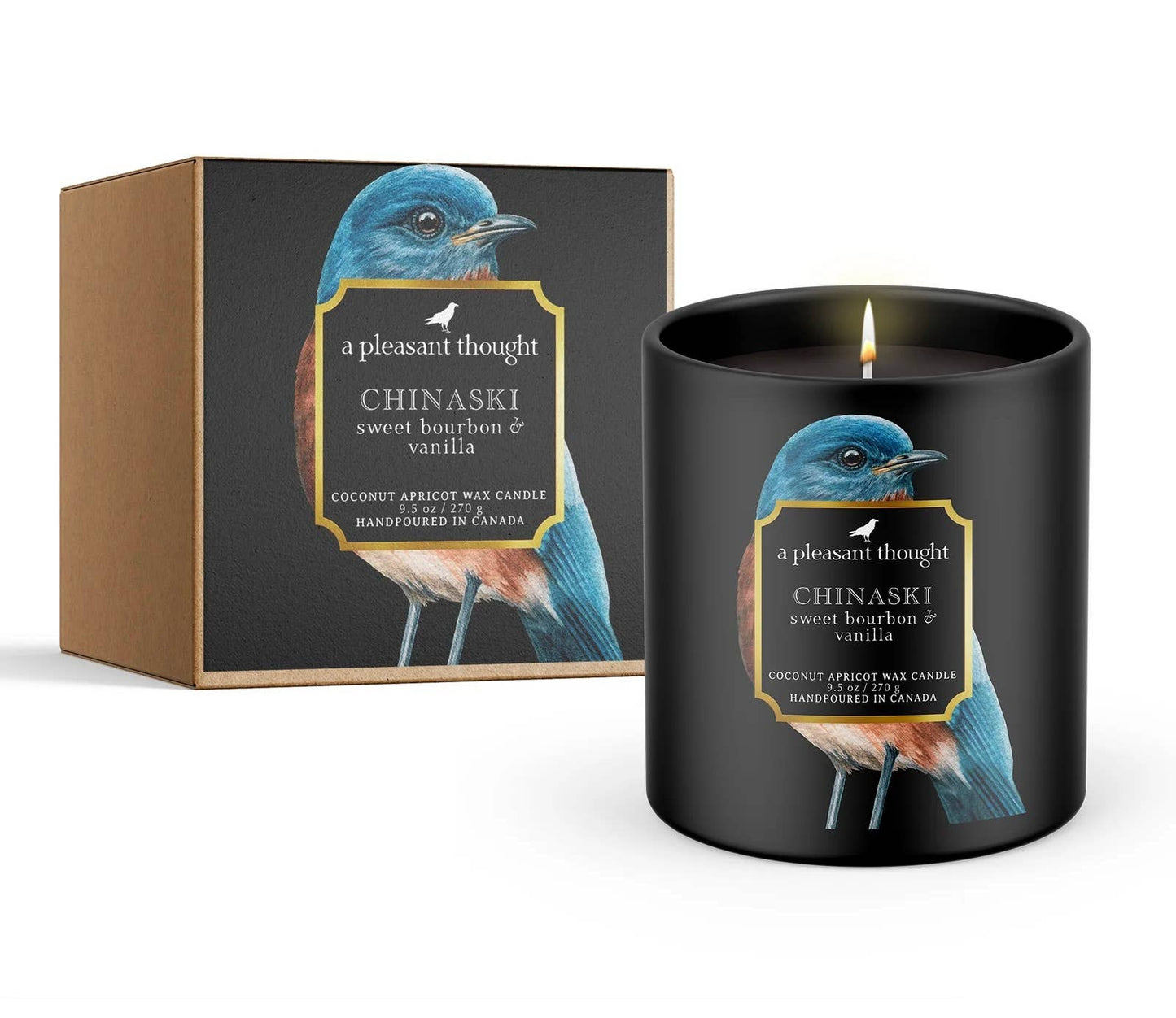 CHINASKI | SWEET BOURBON & VANILLA | RAVEN CANDLE