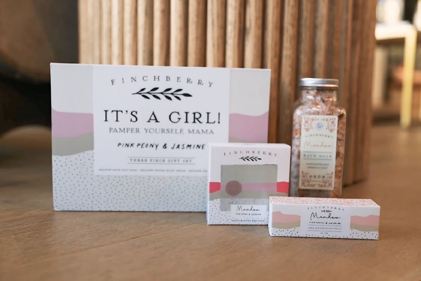 3 Pc Gift Set - It's A Girl! - Baby Shower Gift
