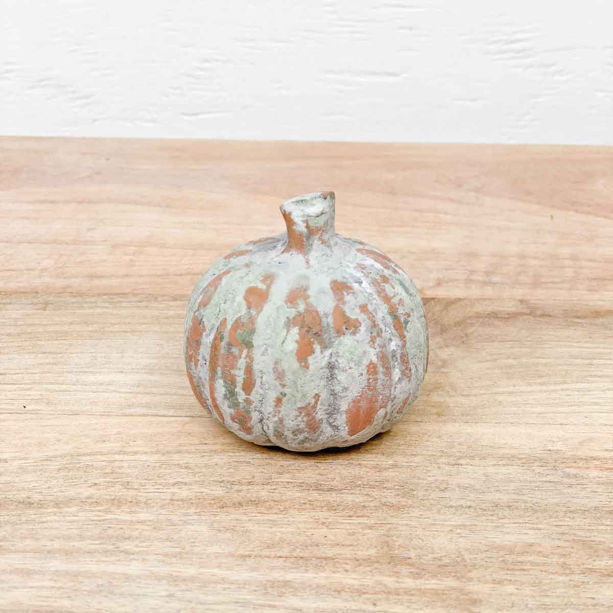 Stockholm Pumpkin Antique Green 3"
