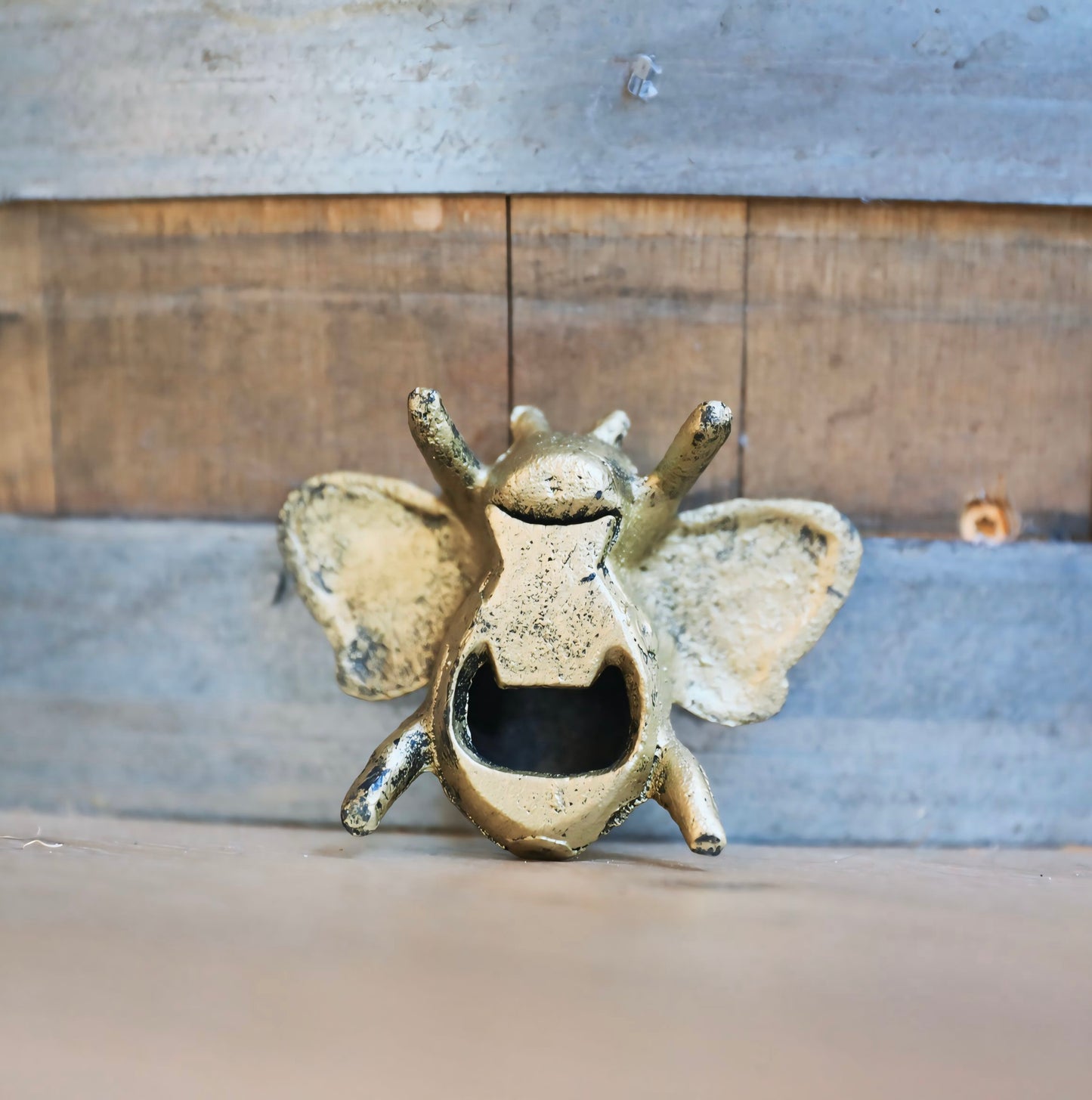 Cast Iron Bee Bottle Opener