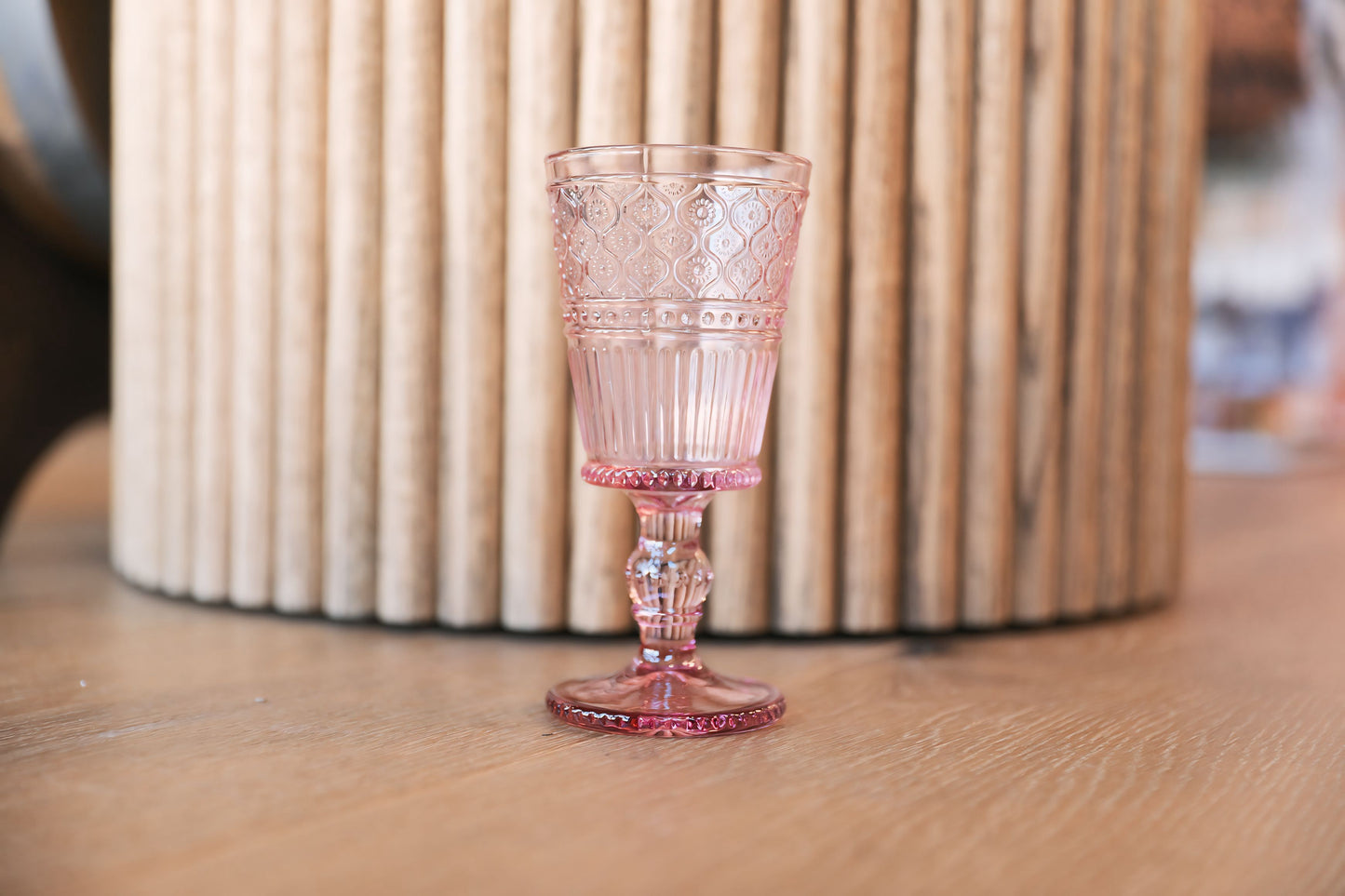 Pink Claro Goblets, Set of 4
