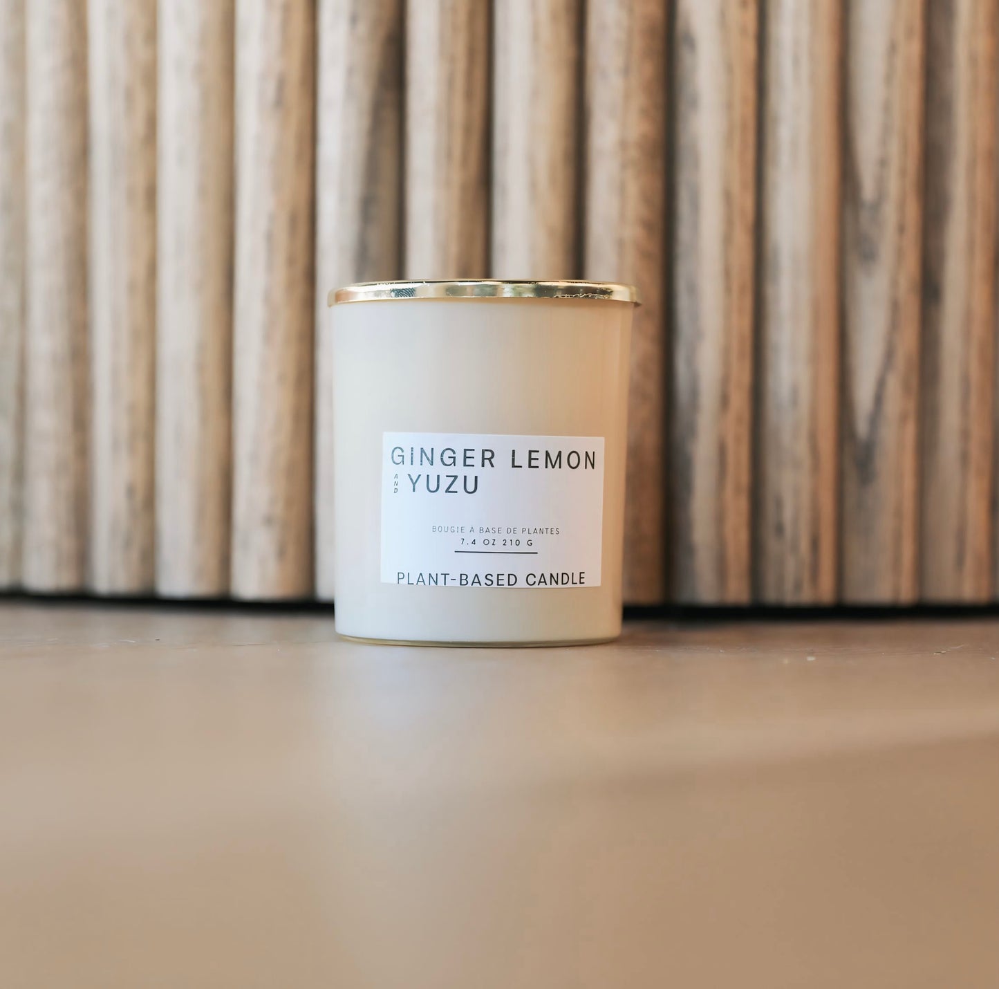 Ginger Lemon & Yuzu Verde Lidded Jar