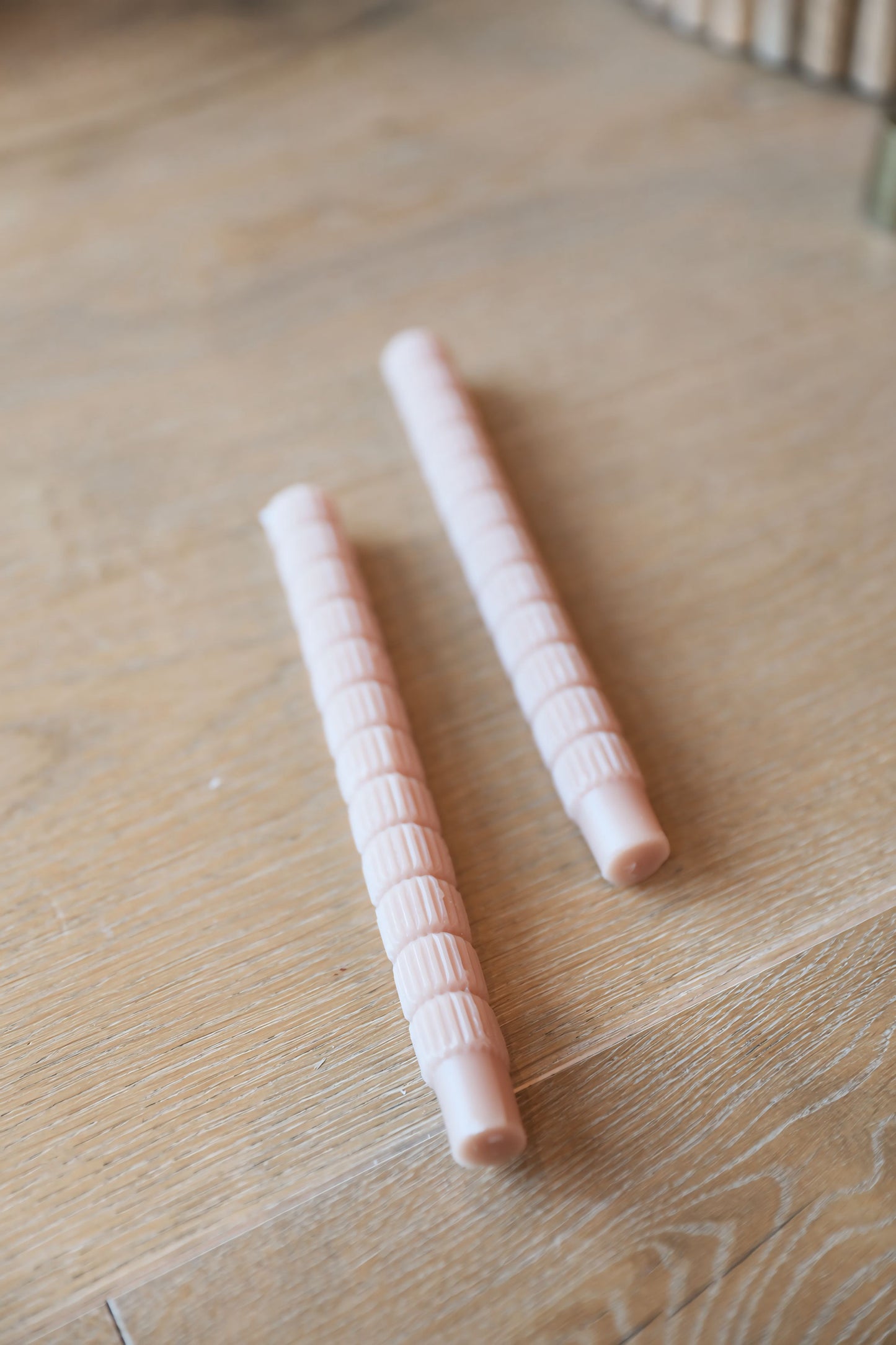 Candle Set 2 Unscented Sculptured Taper
