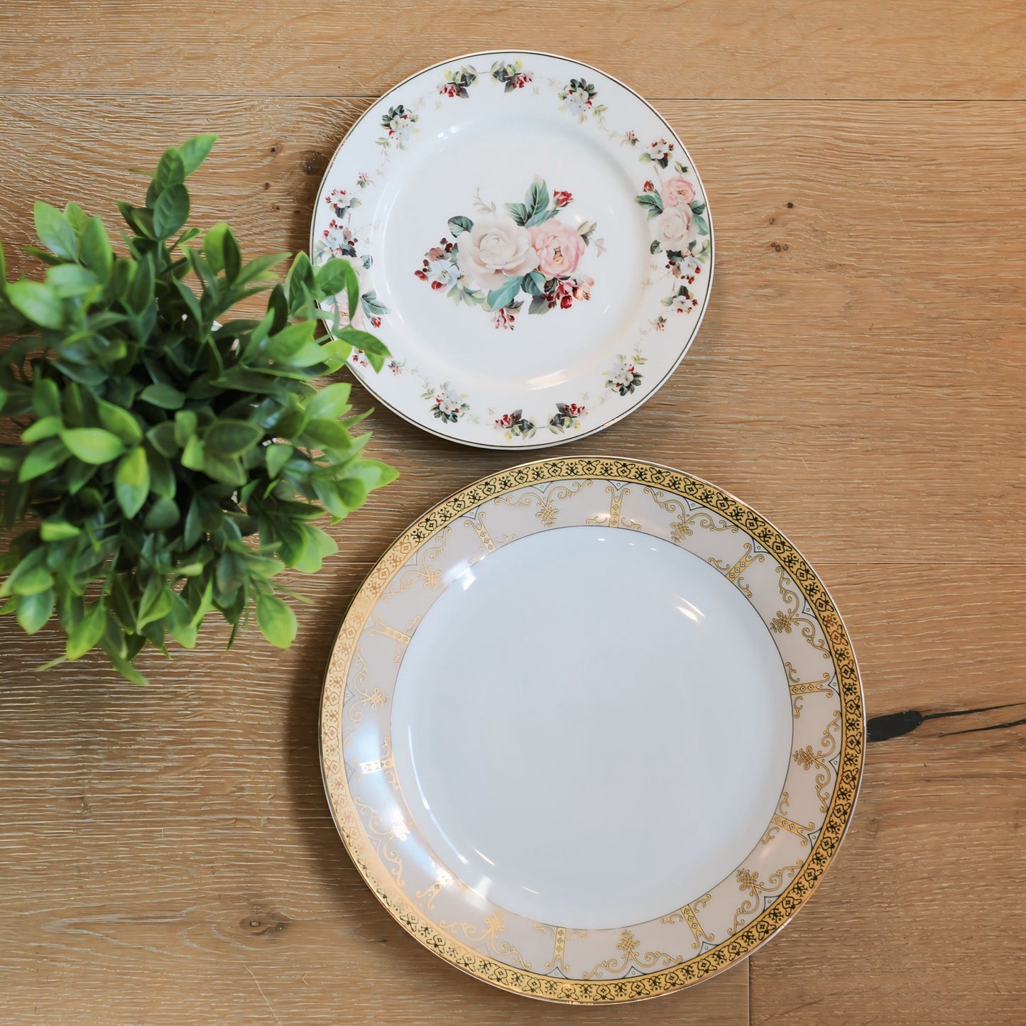 Vintage Pink Peony - Salad Plate