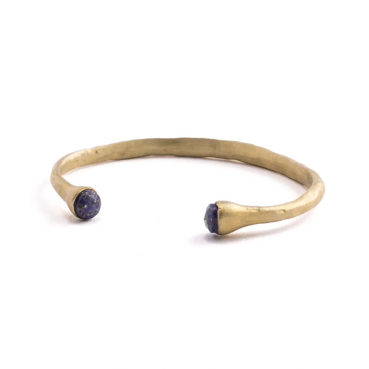 Harper Bracelet Lapis Azul Brass