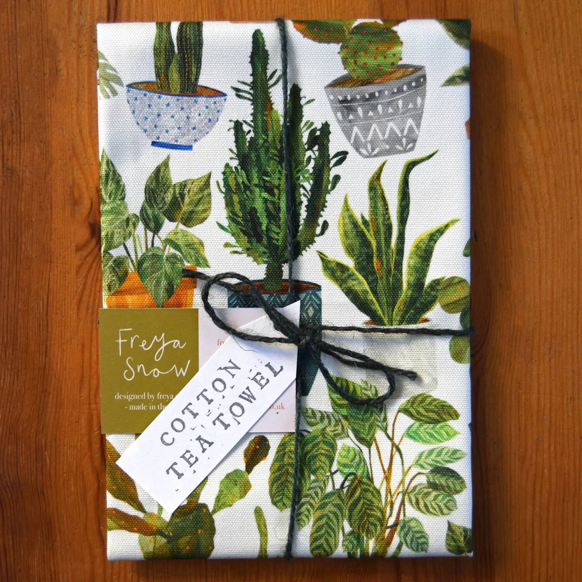 House Plants Tea Towel