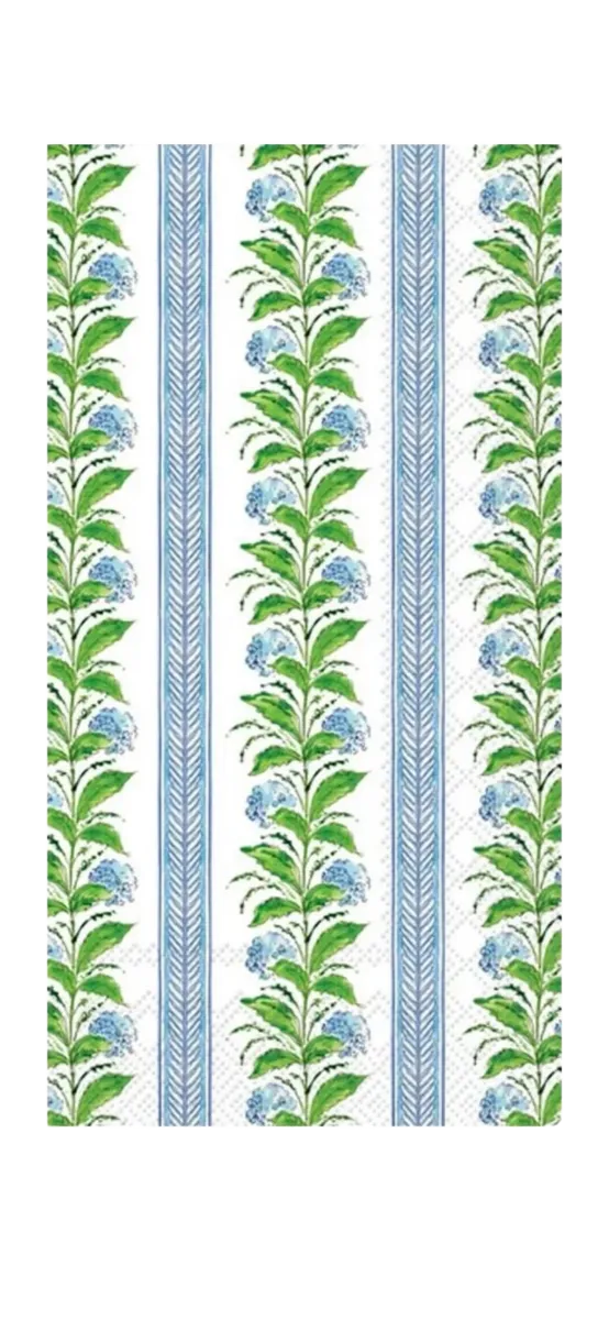 Hydrangea Stripes Paper Towels 16ct