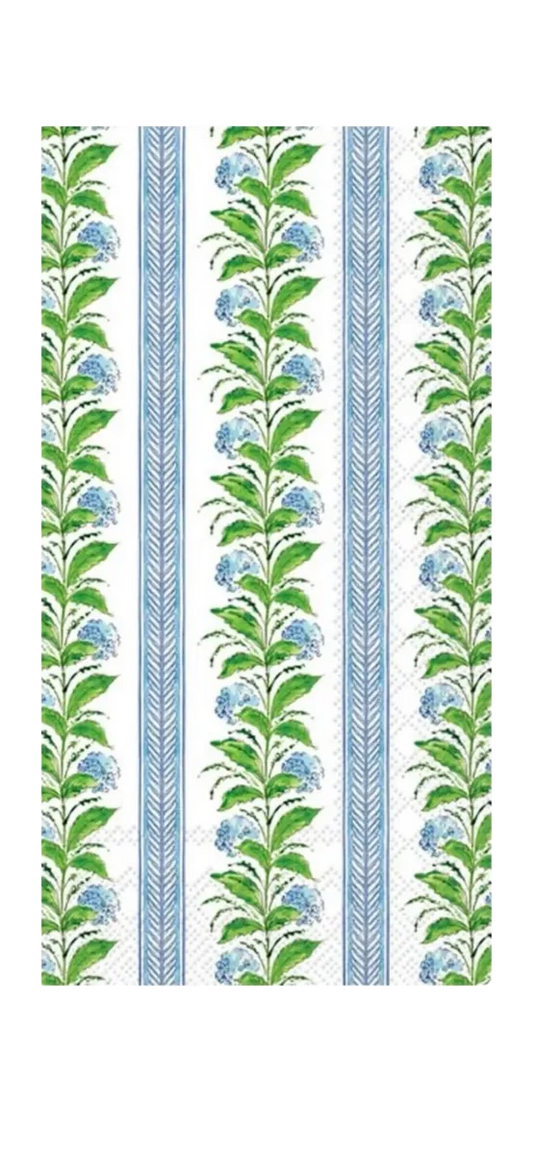 Hydrangea Stripes Paper Towels 16ct