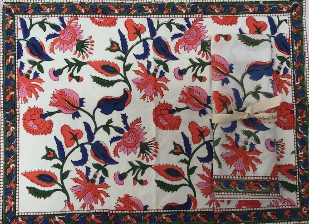 Chamoli Flower Tablemats