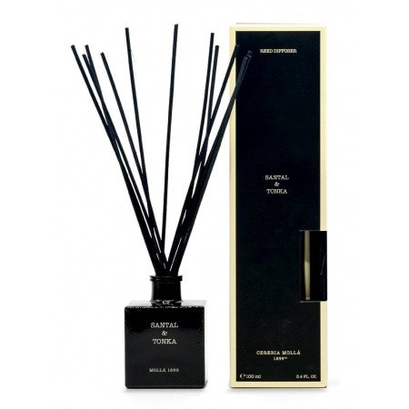 3.4oz Santal & Tonka Diffuser - Black