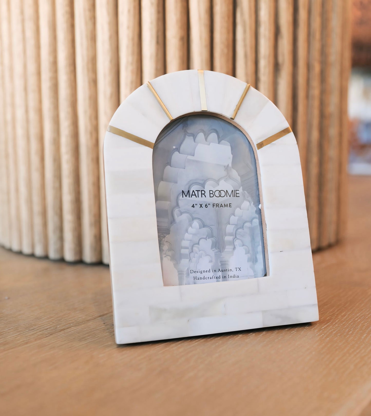 Mukhendu Arch Cream Frame 5.5x3.5