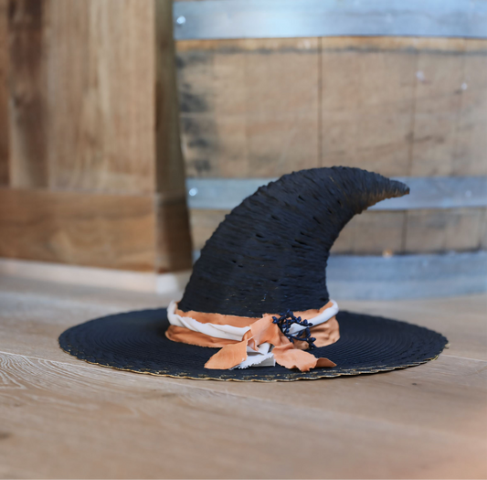 Hocus Pocus Black/ Rust Hat Decor