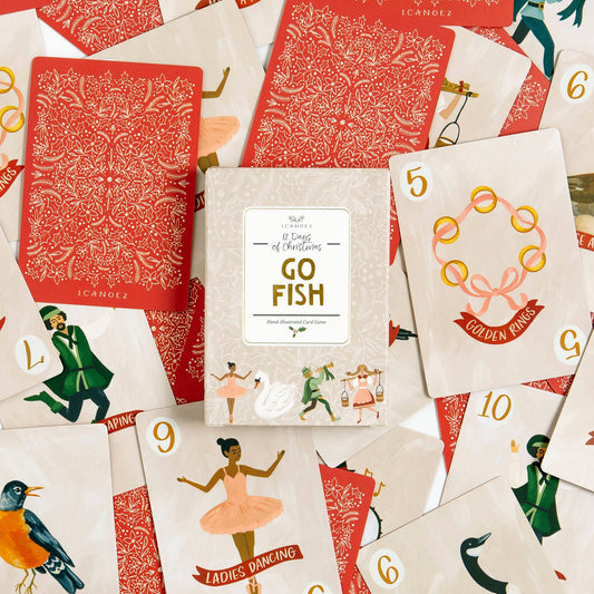 12 Days Of Christmas Go Fish Card Game