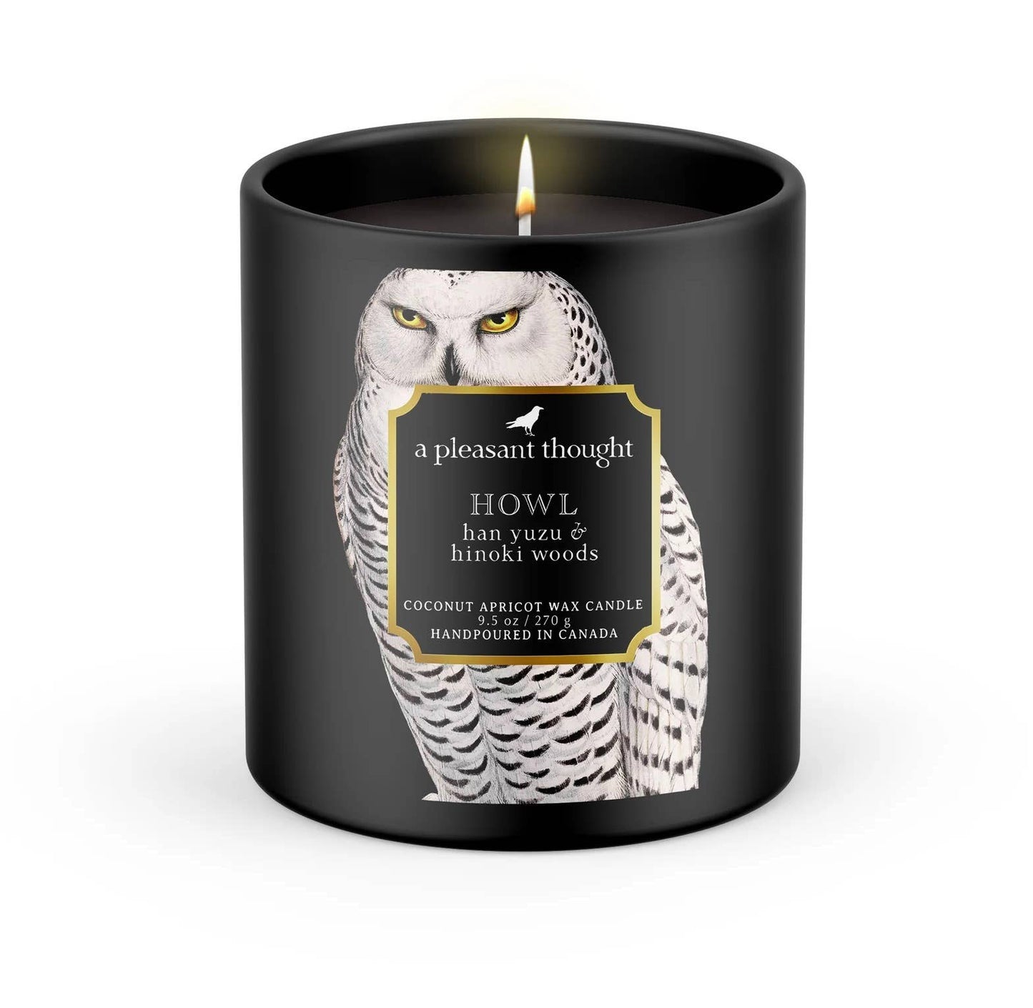 HOWL | HAN YUZU & HINOKI WOODS | RAVEN CANDLE