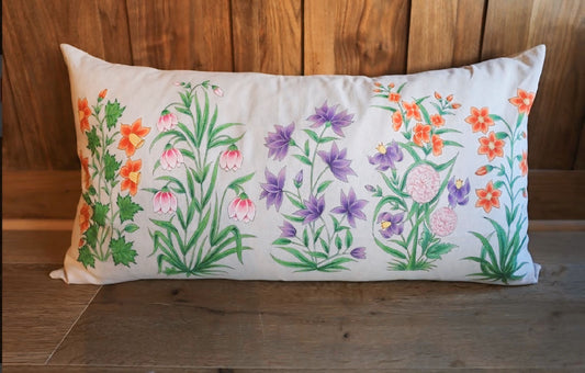 Garden Party Bolster Pillow