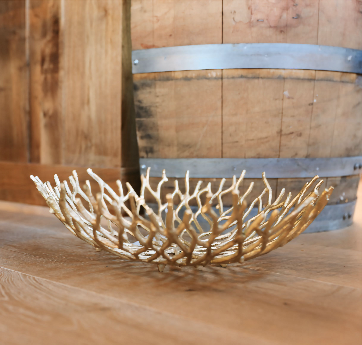 Twig Gold Bowl