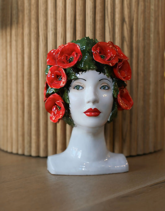 SICILIAN HEADS POPPIES HEAD
