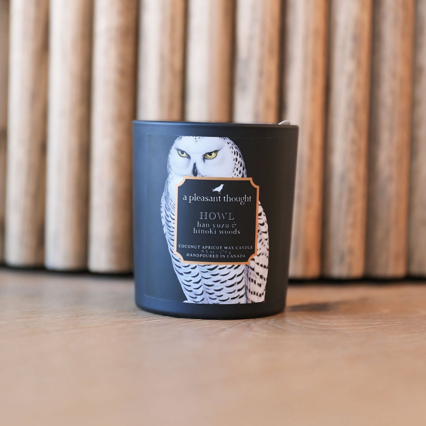 HOWL | HAN YUZU & HINOKI WOODS | RAVEN CANDLE