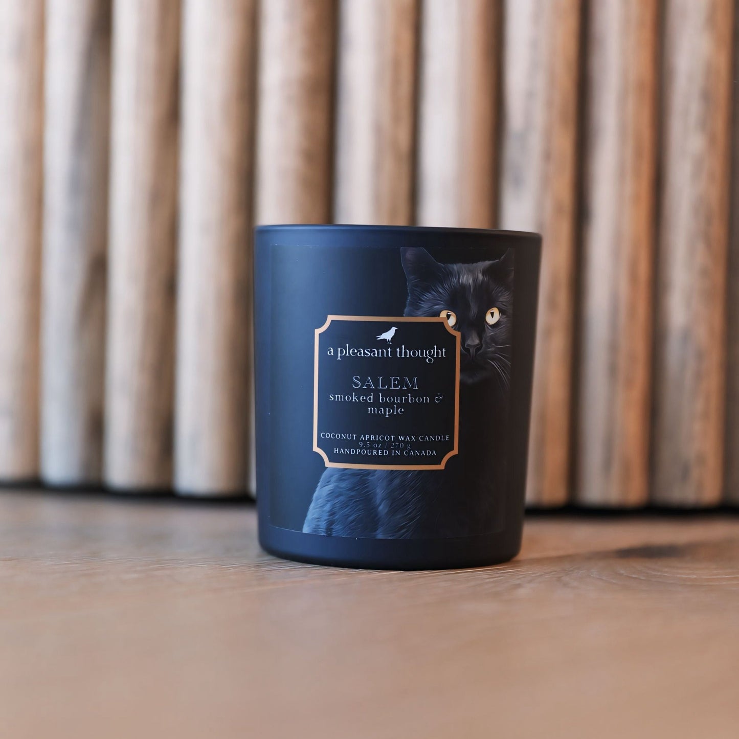 SALEM | SMOKED BOURBON & MAPLE | RAVEN CANDLE