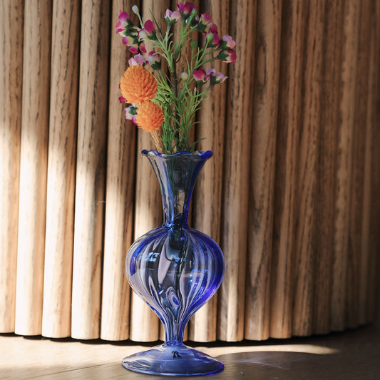 Abigails Bud Vase, Cobalt Blue