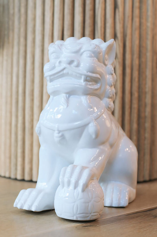 Guardian Foo Lion- White