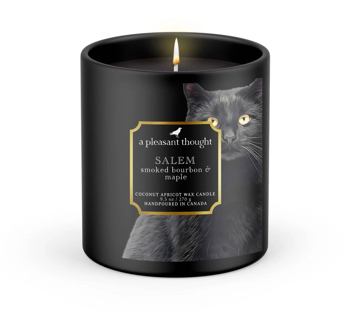 SALEM | SMOKED BOURBON & MAPLE | RAVEN CANDLE