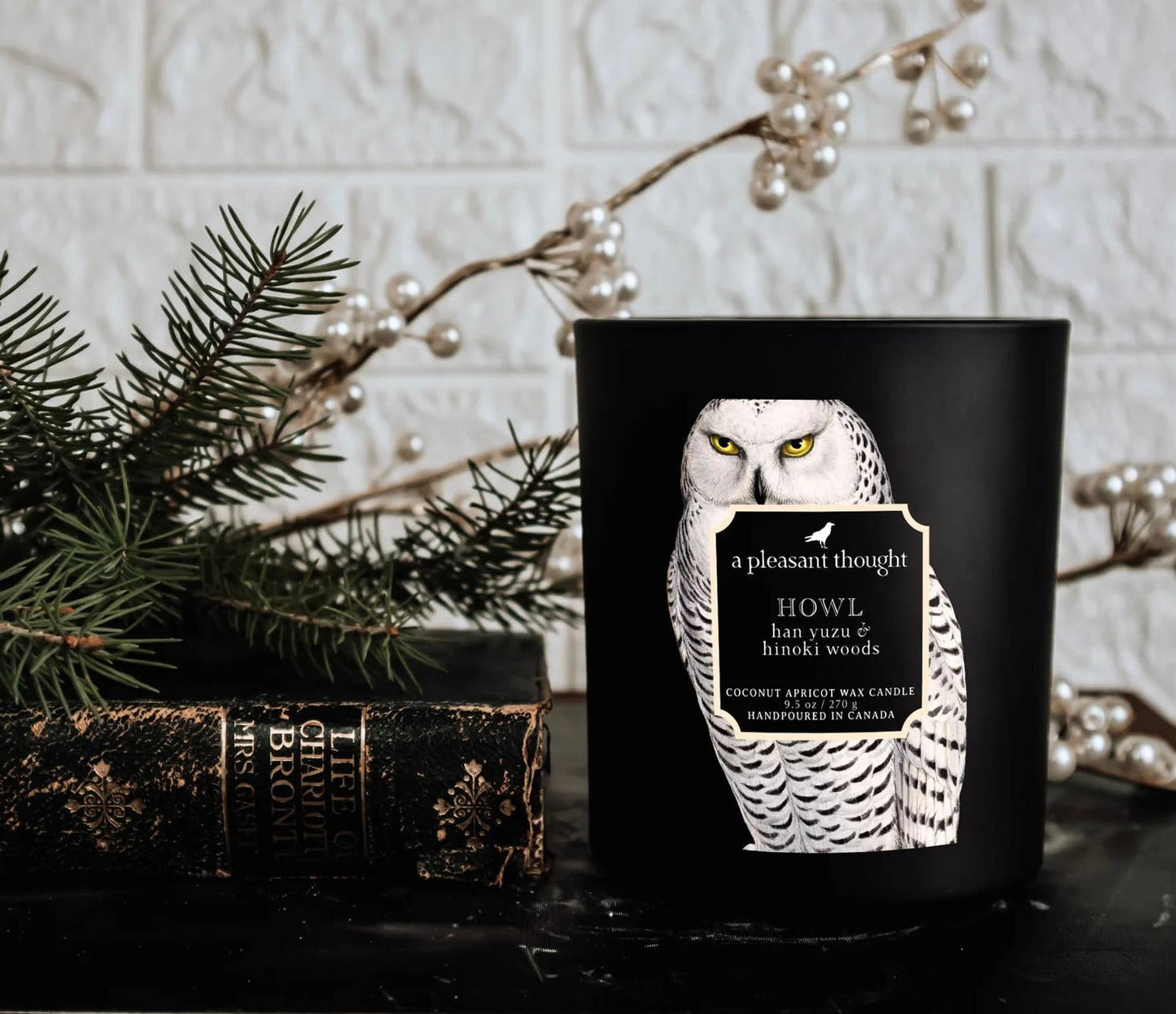 HOWL | HAN YUZU & HINOKI WOODS | RAVEN CANDLE