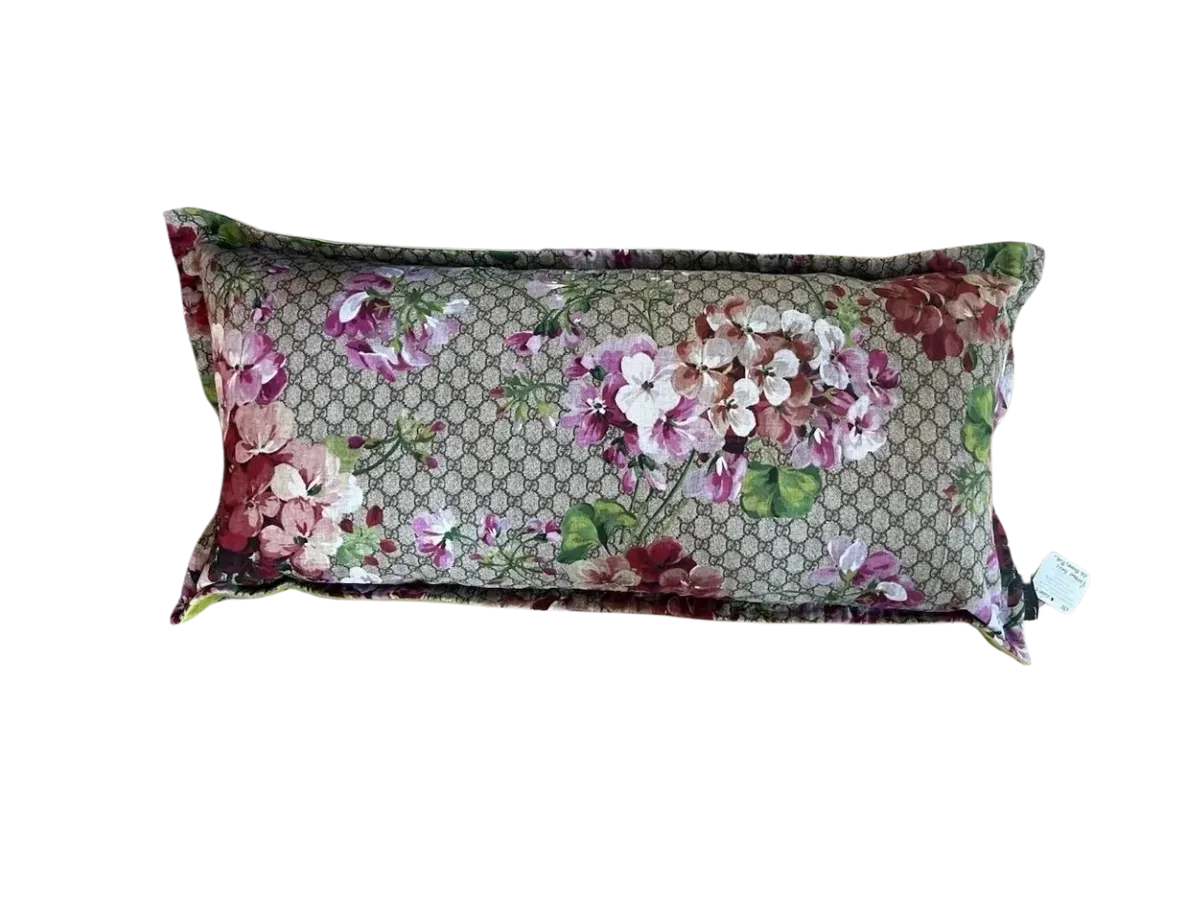 Gucci Blooms Pink Lumbar Pillow