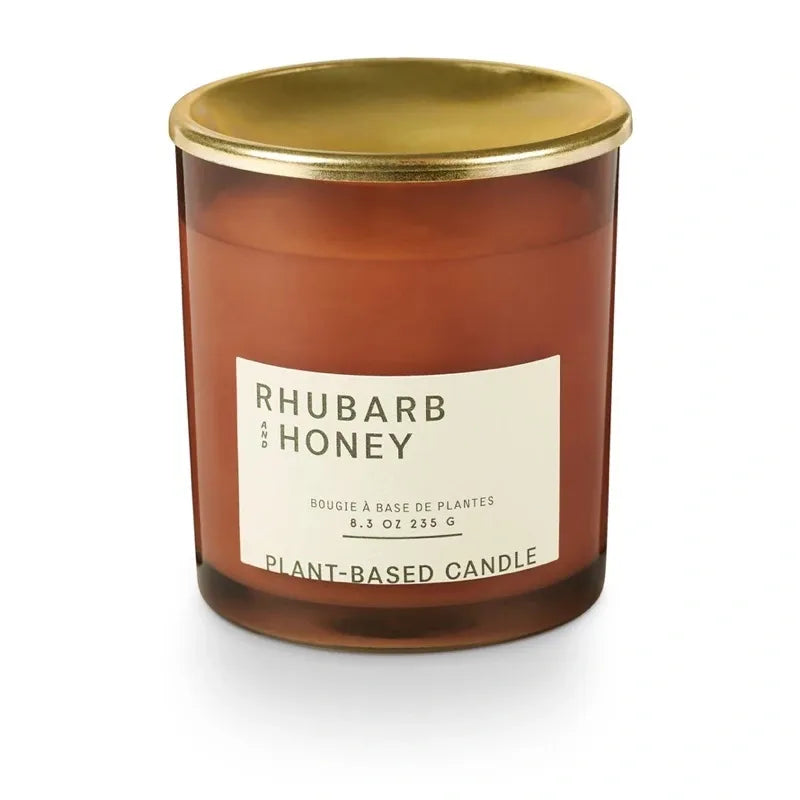 Rhubarb & Honey Verde Lidded Jar