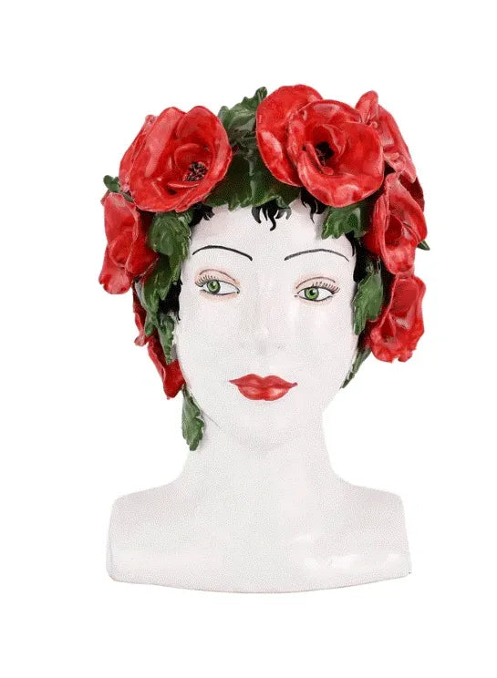 SICILIAN HEADS POPPIES HEAD