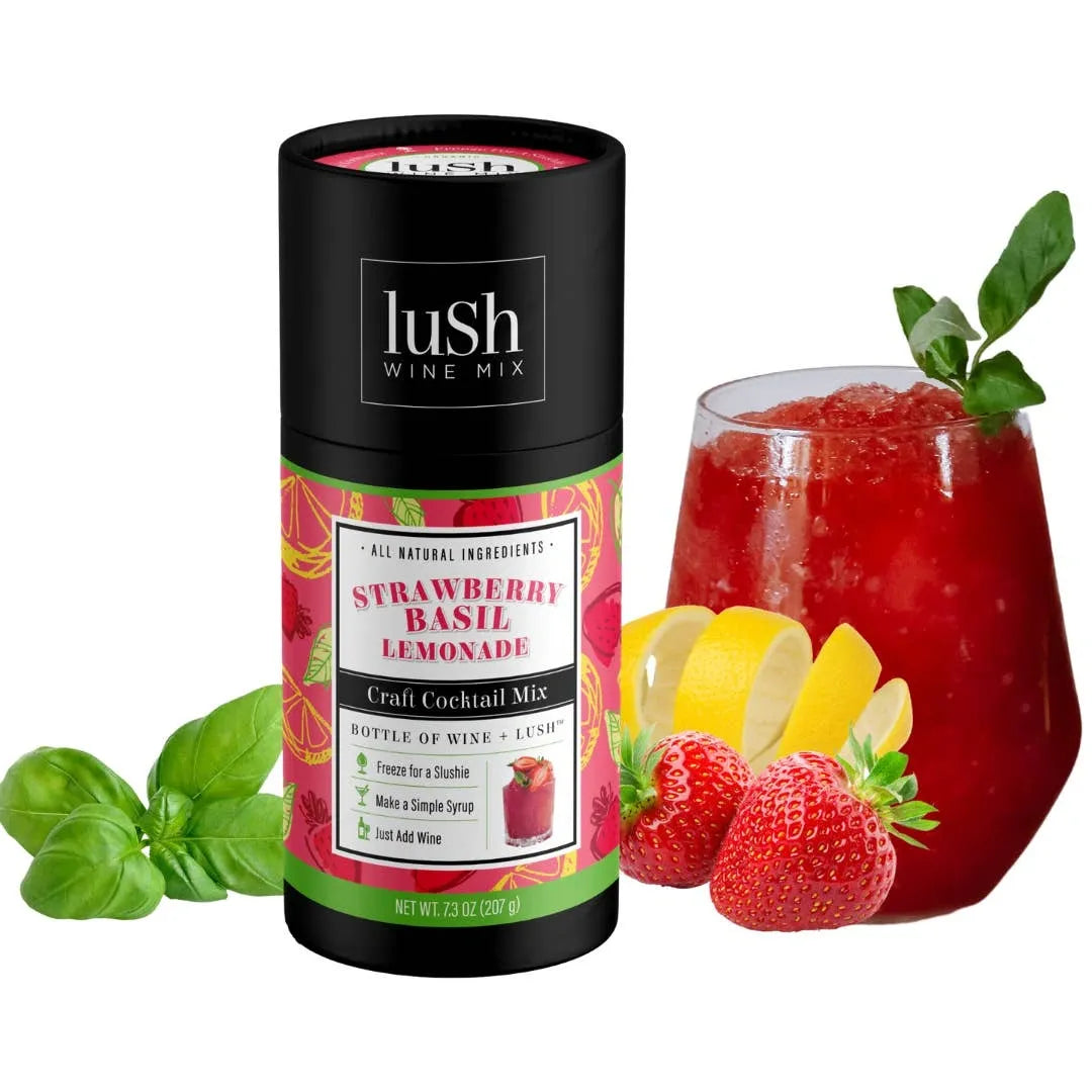 Strawberry Basil Lemonade